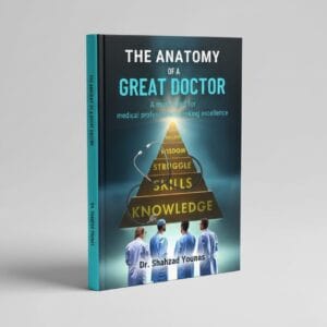 The Anatomy of a Great Doctor book cover – A guide to medical professionalism, ethics, leadership and doctor-patient relationships