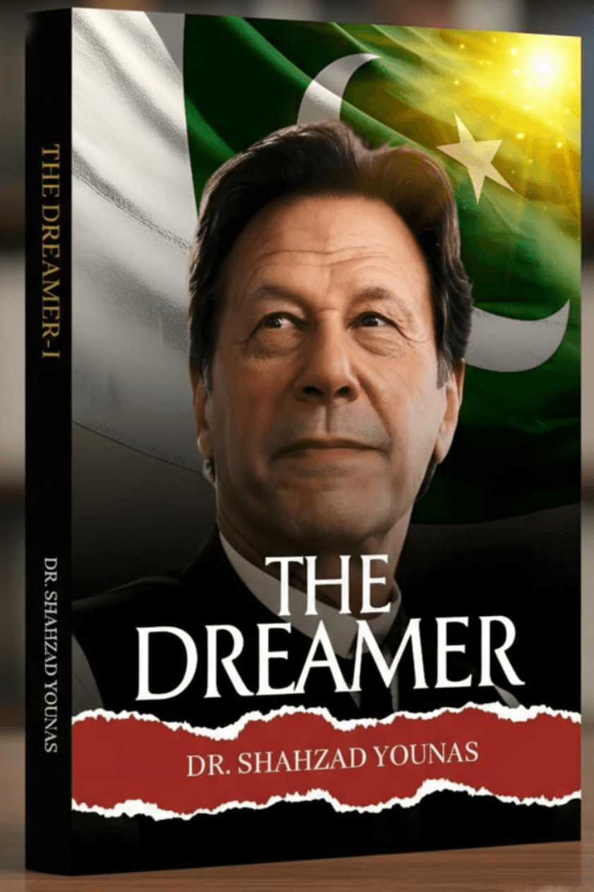 The Dreamer Volume I hardcover book by Dr Shahzad Younas – Imran Khan biography